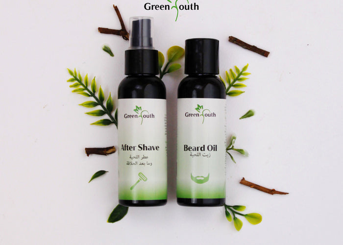 Green Youth Shave & Beard Collection