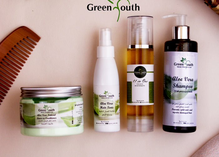 Green Youth Aloe Vera Hair Collection